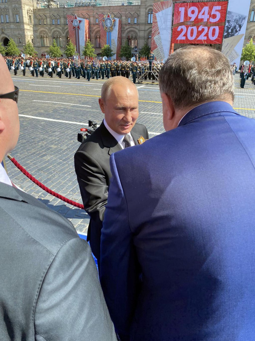 Владимир Путин и Милорад Додик