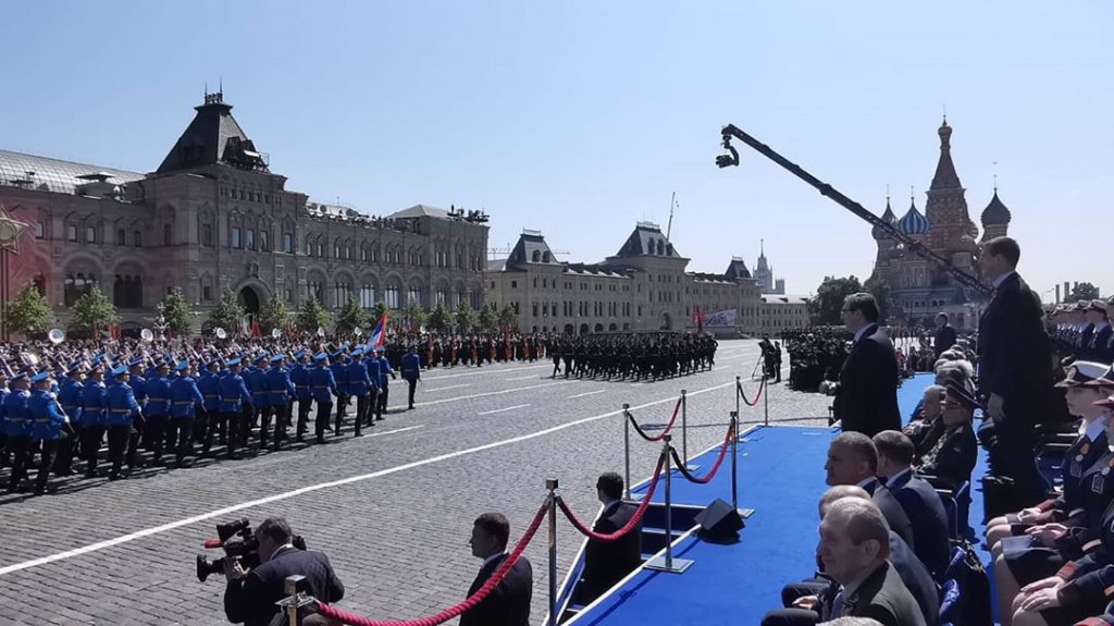 Српски гардисти (фото: instagram.com / buducnostsrbijeav)