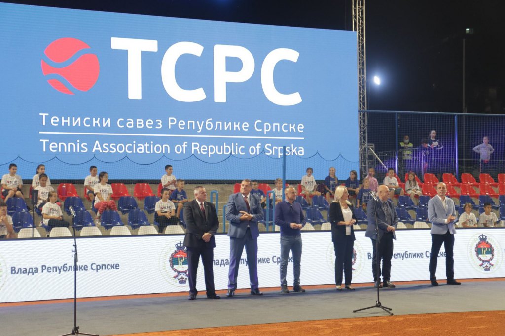 Отварање националног тениског центра