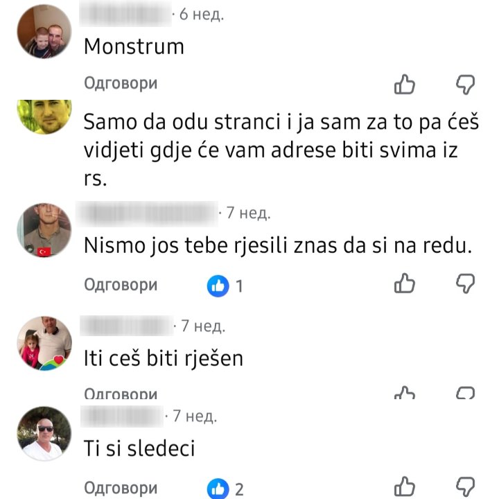 Пријетње Ненаду Стевандићу