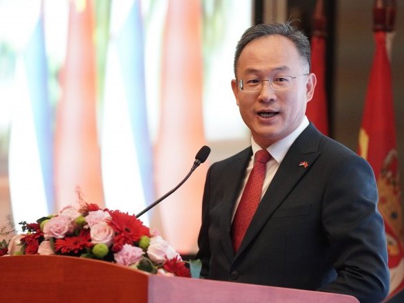 Амбасадор Кине у Србије Ли Минг (ФОТО: TANJUG/ STRAHINJA AĆIMOVIĆ/ bg) - 