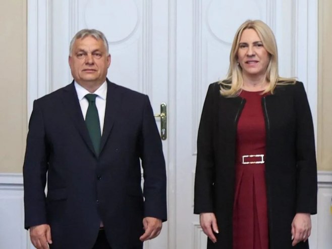 Жељка Цвијановић и Виктор Орбан (фото: instagram.com/zeljka.cvijanovic) - 