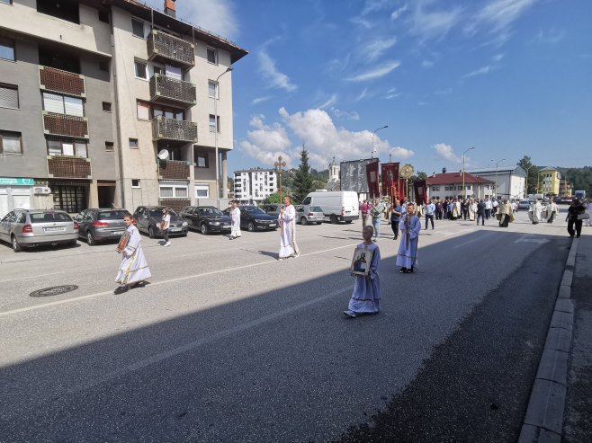Пале - Велика Госпојина - свечана литија, архив Пале - Велика Госпојина - свечана литија, архив - Фото: Уступљена фотографија