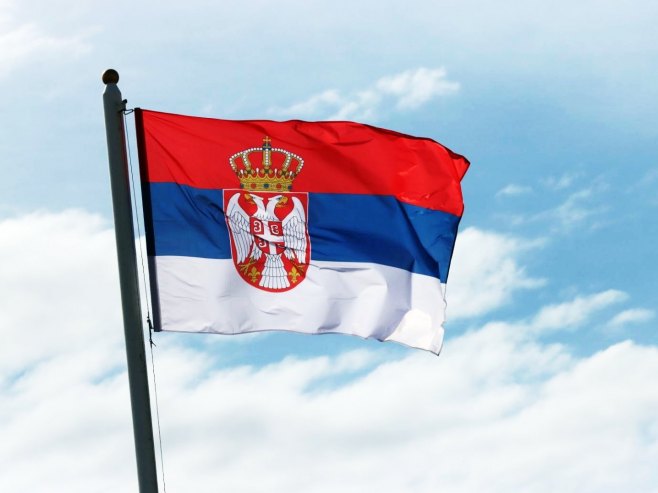 Застава Србије - Фото: predsjednikrs.rs/Borislav Zdrinja