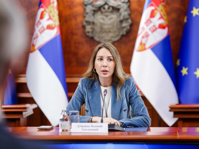Дубравка Ђедовић Хандановић (фото: TANJUG/ MRE/ NENAD KOSTIĆ/ bs) - 