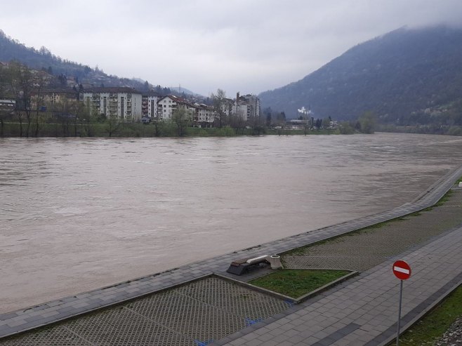 Ријека Дрина у Зворнику - Фото: РТРС