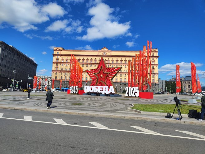 Москва, припреме за Дан побједе - Фото: РТРС