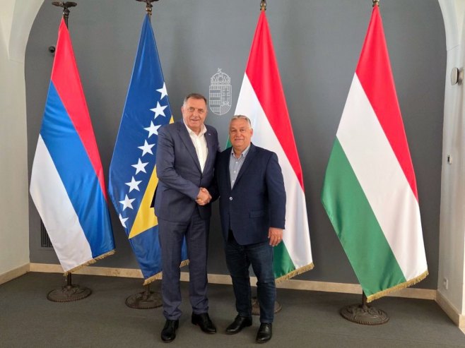 Милорад Додик и Виктор Орбан - Фото: Уступљена фотографија