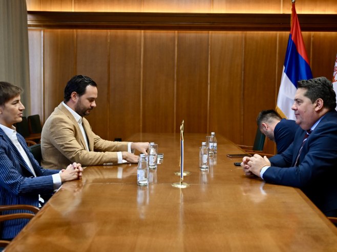 Састанак Брнабић-Стевандић (Фото: TANJUG/ Narodna skupština Repulike Srbije/ Peđa Vučković) - 