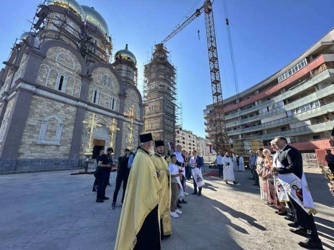 Освештање српско-руског храма Освештање српско-руског храма - Фото: РТРС
