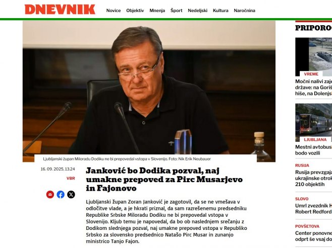 Фото исјечак словеначког портала (фото: dnevnik.si) - 