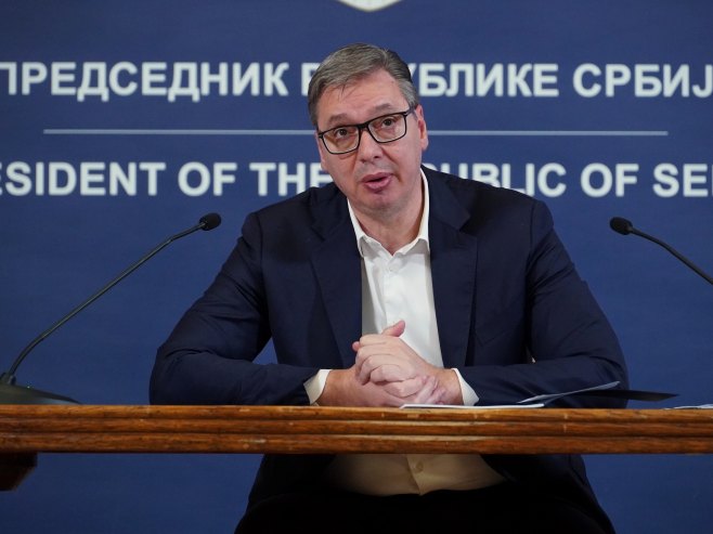 Александар Вучић (фото: TANJUG/ VLADIMIR ŠPORČIĆ/ bg) - 
