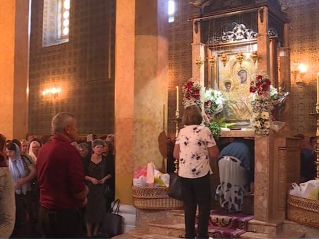 Икона Богородице у Чајничу Икона Богородице у Чајничу - Фото: РТРС