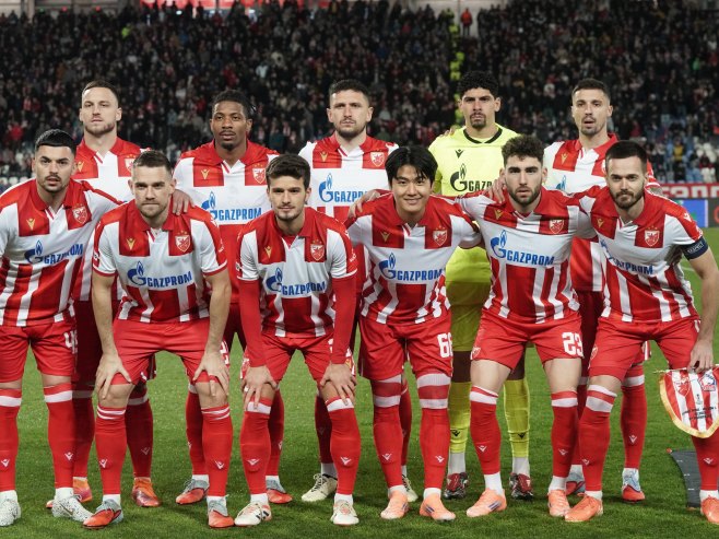 Фудбалери Црвене Звезде (Фото: Tanjug, MILOŠ MILIVOJEVIĆ) - 