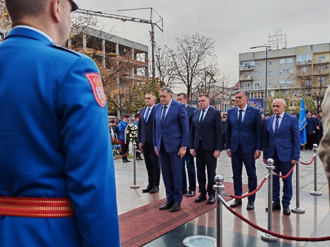 Минић, Додик, Митровић, Будимир, Каран и Ђокић - Фото: РТРС