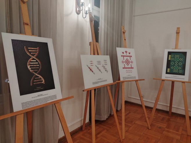 Изложба радова у Културном центру Бански двор у Бањалуци - Фото: СРНА