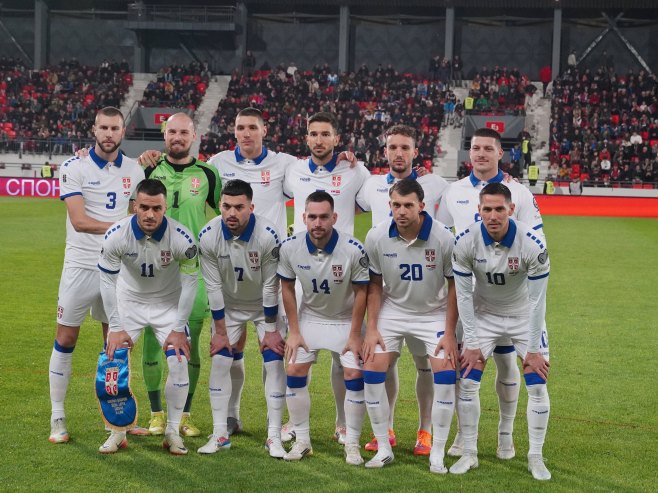 Репрезентација Србија (фото: TANJUG/ VLADIIR ŠPORČIĆ/bs) - 