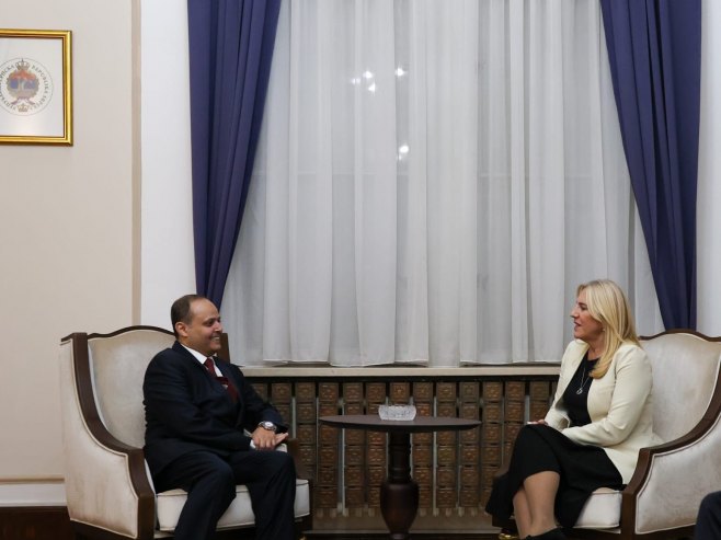 Састанак, Цвијановић - амбасадор Саудијске Арабије Састанак, Цвијановић - амбасадор Саудијске Арабије - Фото: Уступљена фотографија