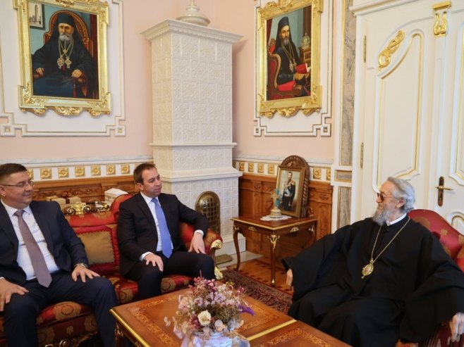 Састанак са митролопитом Јефремом Састанак са митролопитом Јефремом -