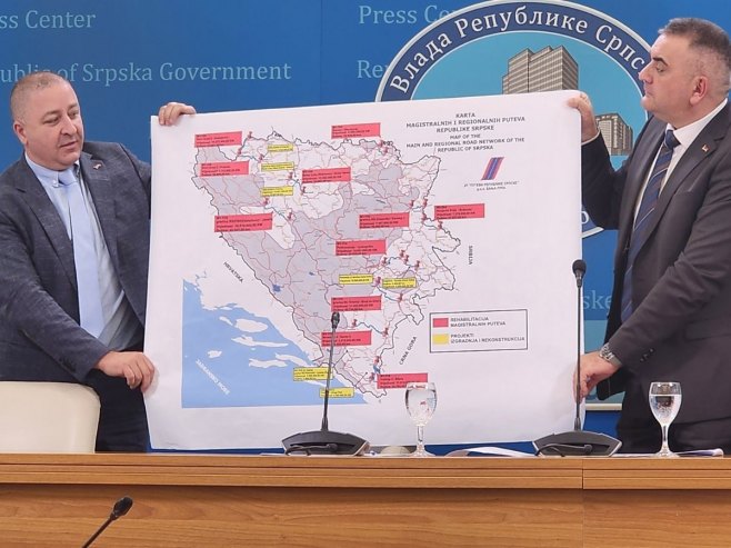 Јанковић и Минић - Фото: РТРС