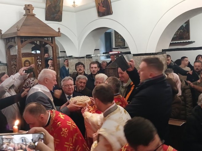 Стара црква на Башчаршији прославила Аранђеловдан - Фото: СРНА