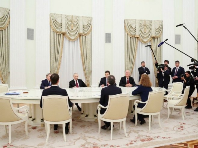 Састанак у Москви (фото: EPA/ALEXANDER KAZAKOV / SPUTNIK / KREMLIN POOL) - 