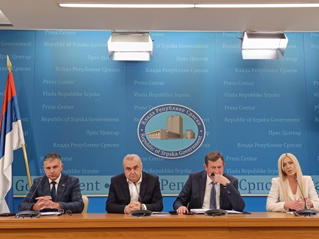 Конференција за новинаре Владе Српске Конференција за новинаре Владе Српске - Фото: РТРС