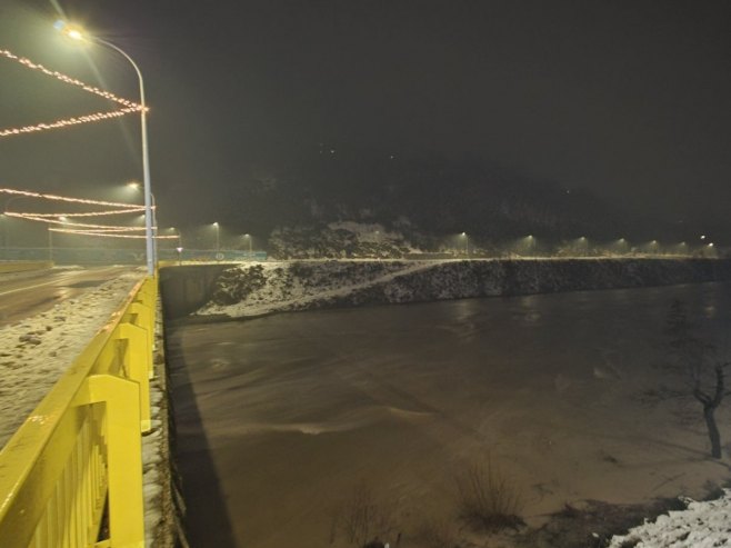 Водостај ријеке Дрине - Фото: РТРС