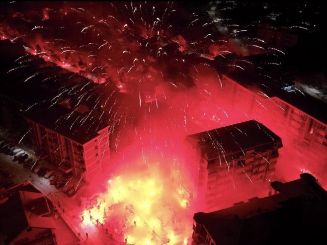 Ватромет у Бијељини - Фото: СРНА