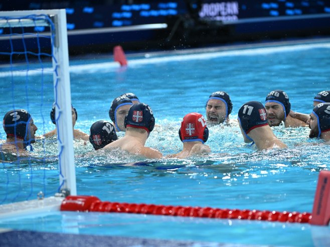 Ватерполисти Србије (Фото: TANJUG/ AMIR HAMZAGIĆ) - 