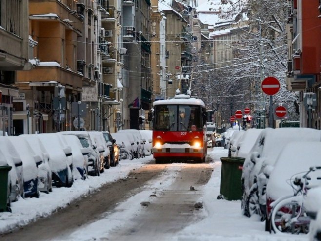 Снијежно невријеме (фото: EPA/ZOLTAN MATHE) Снијежно невријеме (фото: EPA/ZOLTAN MATHE) -
