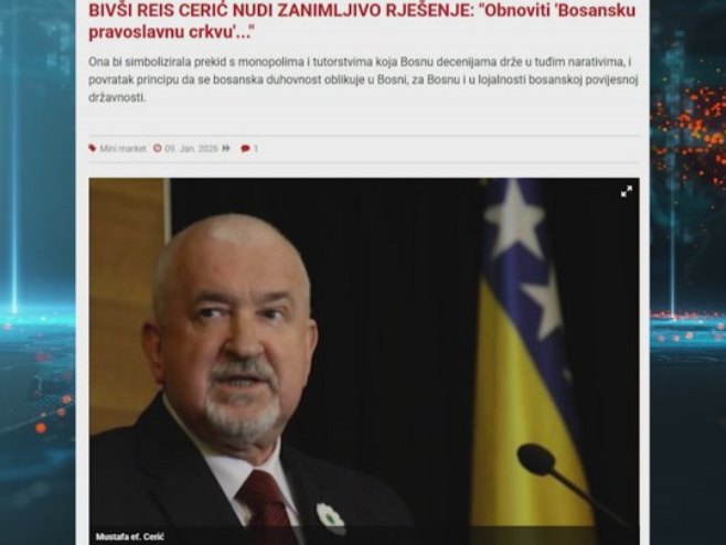 Мустафа Церић - Фото: РТРС