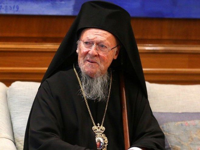 Васељенски патријарх Вартоломеј I (фото: EPA/ORESTIS PANAGIOTOU) - 