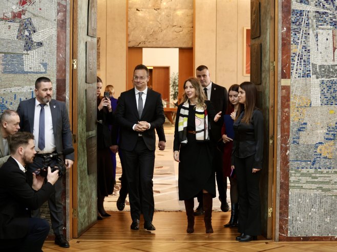 Дубравка Ђедовић Хандановић и Петер Сијарт (фото: TANJUG/ DEJAN ŽIVANČEVIĆ/bs) Дубравка Ђедовић Хандановић и Петер Сијарт (фото: TANJUG/ DEJAN ŽIVANČEVIĆ/bs) -