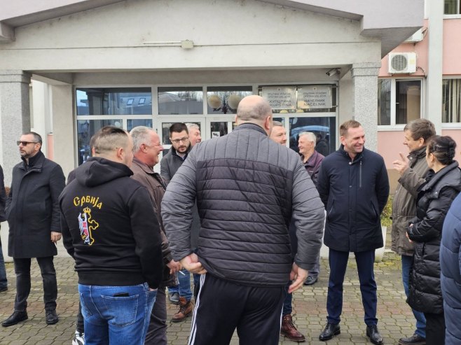 Протести у Угљевику Протести у Угљевику - Фото: РТРС