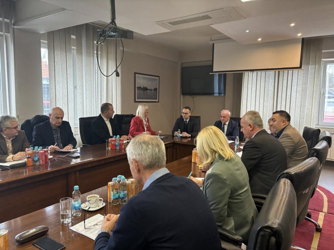 Ђокишћ, састанак у Електро Бијељини Ђокишћ, састанак у Електро Бијељини - Фото: РТРС