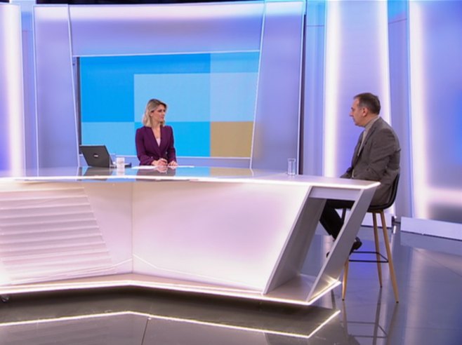 Горан Рачић, гост Јутарњег програма - Фото: РТРС