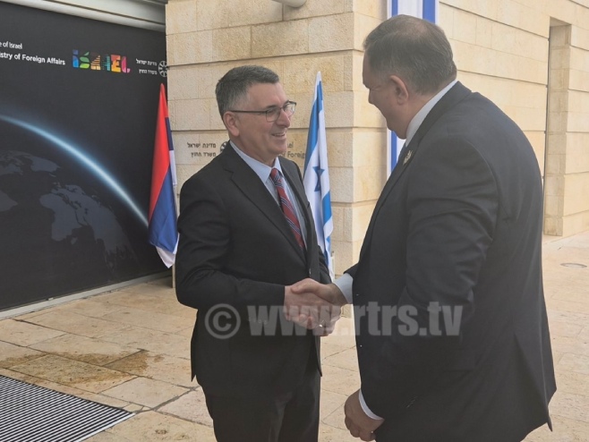 Додик са министром спољних послова Израела - Фото: РТРС