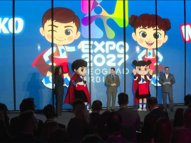 Маскоте Експо-а 2027 у Београду - Фото: ТАНЈУГ