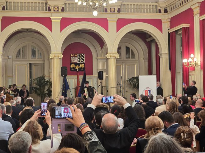 Ђорђе Перић у Паризу - Фото: СРНА