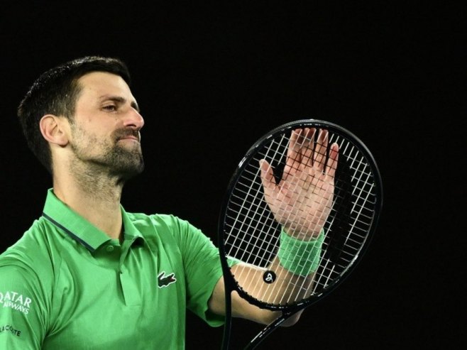 Новак Ђоковић (Фото: EPA/JOEL CARRETT) - 