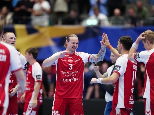 Рукометаши Данске (Фото: EPA/HENNING BAGGER) - 