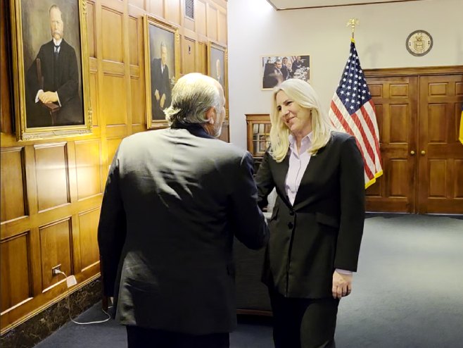 Латник и Цвијановић - Фото: РТРС