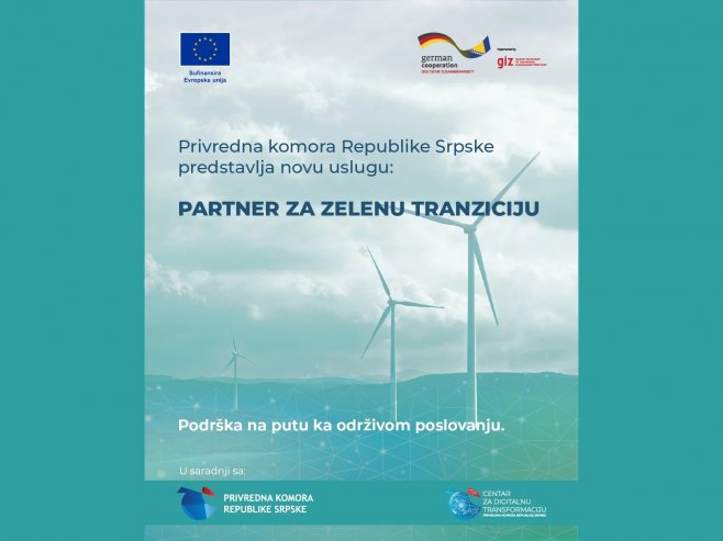Нова услуга Привредне коморе Републике Српске- "Партнер за зелену транзицију"