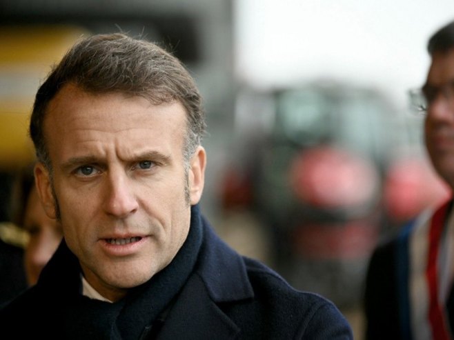 Емануел Макрон (фото: EPA/SEBASTIEN BOZON / POOL MAXPPP OUT) - 