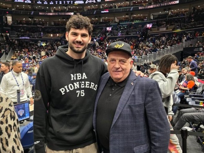 Тристан Вукчевић и Милорад Додик (Фото: x.com/MiloradDodik) - 