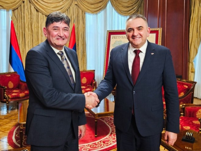 Минић и Дрљача (Фото: x.com/Vlada_Srpske) - 