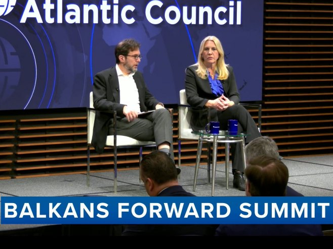 Жељка Цвијановић (фото: screenshot/@AtlanticCouncilUS) - 