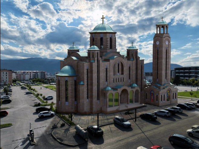 Источно Ново Сарајево - будући саборни храм Христа Спаситеља - Фото: СРНА