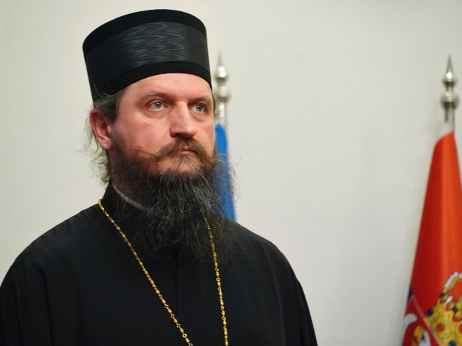 Епископ Сергије (фото: TANJUG/ VLADIMIR ŠPORČIĆ) - 
